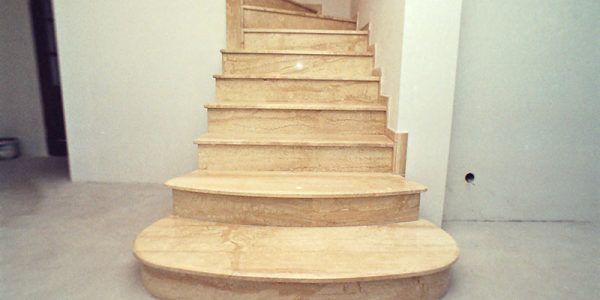indoor natural stone stairs