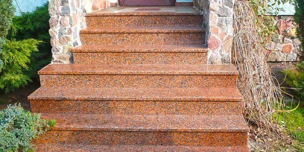 stone external stairs